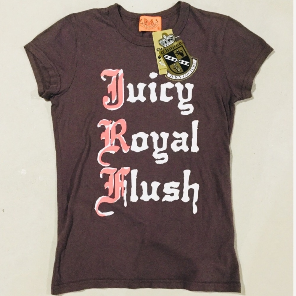 JUICY COUTURE ••• Poker Graphic Tee